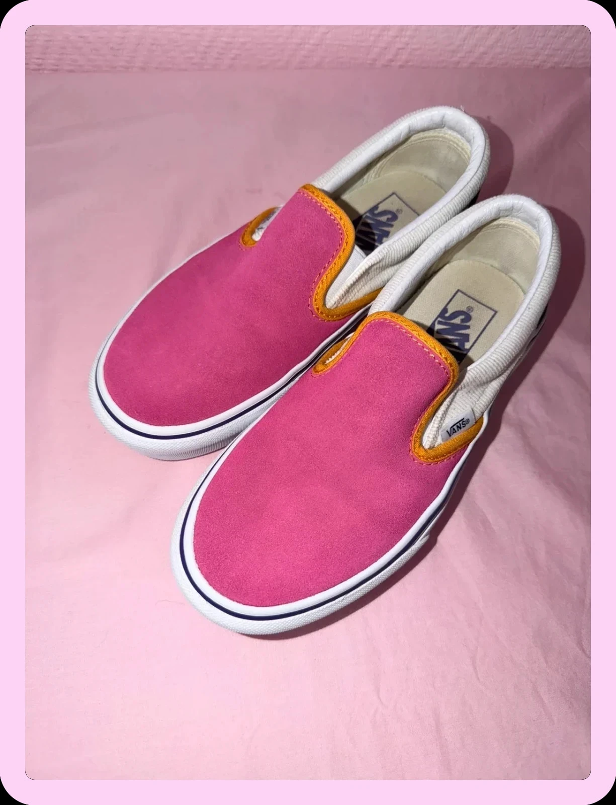 Vans Classic no Slip-On roze oranje maat 36,5 – photo 2